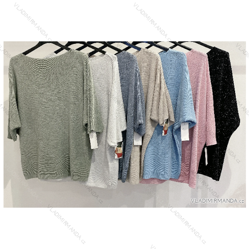 Women's Long Chiffon Short Sleeve Dress (S/M ONE SIZE) ITALIAN FASHION IMWGS231048