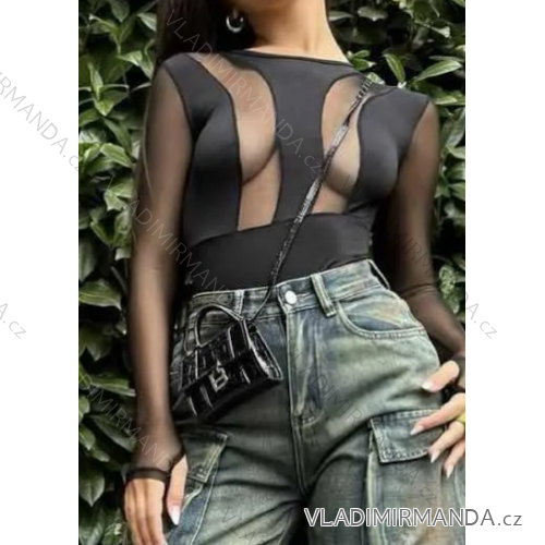 Women's Long Chiffon Short Sleeve Dress (S/M ONE SIZE) ITALIAN FASHION IMWGS231048