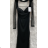 Women's long strapless sequin party dress (S/M ONE SIZE) ITALIAN FASHION IMPMD2360600
