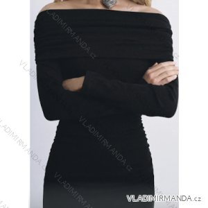 Women's Long Chiffon Short Sleeve Dress (S/M ONE SIZE) ITALIAN FASHION IMWGS231048