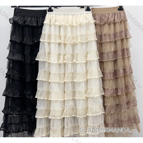 Women's Long Chiffon Short Sleeve Dress (S/M ONE SIZE) ITALIAN FASHION IMWGS231048
