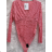 Women's Long Sleeve Lace Bodysuit (S/M ONE SIZE) ITALIAN FASHION IMPMD2431314L