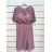 Women's Short Casual Short Sleeve Dress (S/M ONE SIZE) ITALIAN FASHION IMPSH2480707 light green XL/2XL
