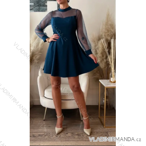 Women's Long Sleeve Party Dress (S/M ONE SIZE) ITALIAN FASHION IMPSH235429
