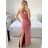 Women's Summer Elegant Sparkly Sequin Strap Dress (S/M ONE SIZE) ITALIAN FASHION IMPBB23O3837