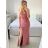 Women's Summer Elegant Sparkly Sequin Strap Dress (S/M ONE SIZE) ITALIAN FASHION IMPBB23O3837