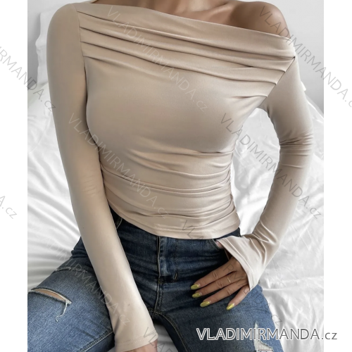 Women's long sleeve top/croptop (S/M ONE SIZE) ITALIAN FASHION IMPLP2386080075