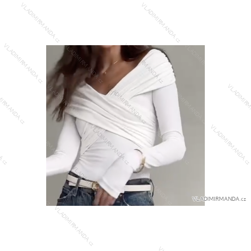 Women's Long Sleeve Body (S/M ONE SIZE) ITALIAN FASHION IMPLP2355350060