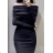 Elegant Carmen long sleeve women's dress (S/M/L ONE SIZE) ITALIAN FASHION IMPLP2455033068