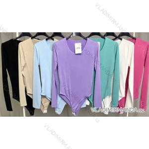 Women's Long Sleeve Body (S/M ONE SIZE) ITALIAN FASHION IMPLP2355350060