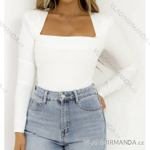 Women's long sleeve top/croptop (S/M ONE SIZE) ITALIAN FASHION IMPLP2386080075