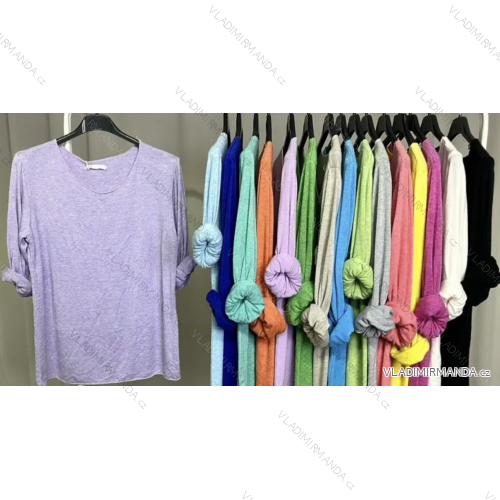 Women's long sleeve tunic (S/M/L ONE SIZE) ITALIAN FASHION IMPLP2412020060