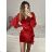 Women's Knitted Sweater Dress Set (S/M ONE SIZE) ITALIAN FASHION IMWE223972