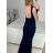 Women's Long Elegant Strapless Dress (S/M ONE SIZE) ITALIAN FASHION IMPMD23333