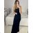 Women's Long Elegant Strapless Dress (S/M ONE SIZE) ITALIAN FASHION IMPMD23333