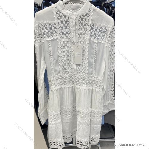 Dress with 3/4-sleeve ladies pocket (uni sl) ITALIAN Fashion IM3181746