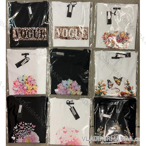 T-shirt short sleeve women (UNI S-M) ITALIAN FASHION IMM20330