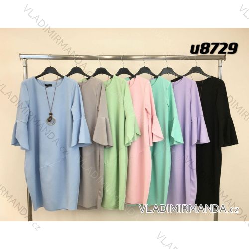 Dress with 3/4-sleeve ladies pocket (uni sl) ITALIAN Fashion IM3181746