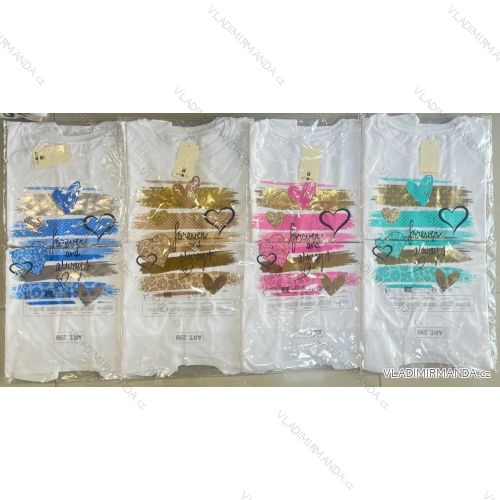 Women's Short Sleeve T-Shirt (42/44/46 ONE SIZE) ITALIAN FASHION IMM24M299