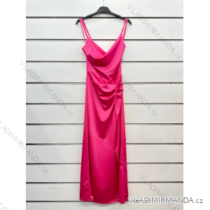 Women's Long Strapless Sequin Party Dress (S/M ONE SIZE) ITALIAN FASHION IMPSH233348
