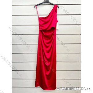 Women's Strapless Long Party Dress (S/M ONE SIZE) ITALIAN FASHION IMPSH2360055