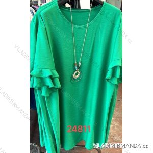 Dress with 3/4-sleeve ladies pocket (uni sl) ITALIAN Fashion IM3181746