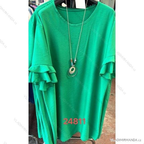 Dress with 3/4-sleeve ladies pocket (uni sl) ITALIAN Fashion IM3181746