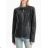 Women's Plus Size Long Sleeve Leather Jacket (46-48-50-52-54-56) ITALIAN FASHION IMM22HX-2839