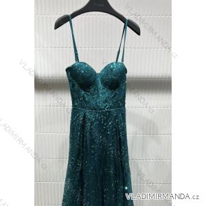 Women's Strappy Sequin Party Dress (SL) FRENCH FASHION FMPEL23HM2350-1