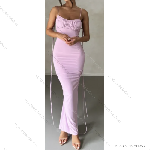 Women's Long Elegant Strapless Dress (S/M ONE SIZE) ITALIAN FASHION IMPBB24B24681