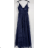 Women's Summer Elegant Sparkly Sequin Strap Dress (S/M ONE SIZE) ITALIAN FASHION IMPBB23O3837