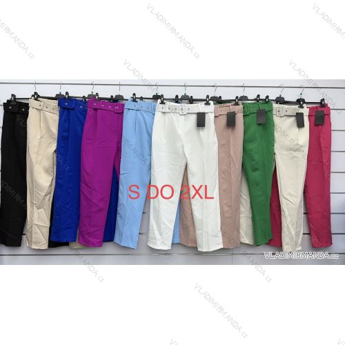 Women's Long Pockets Pants (S/M ONE SIZE) ITALIAN FASHION IMWKK232876