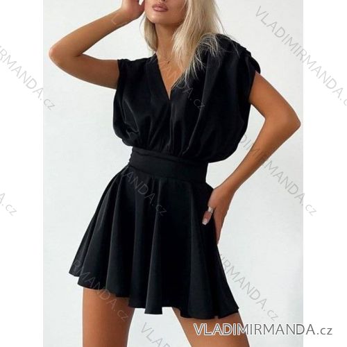 Women's Long Stretch Sleeveless Summer Dress (S / M / L ONE SIZE) ITALIAN FASHION IMWC222492