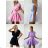 Women's Long Stretch Sleeveless Summer Dress (S / M / L ONE SIZE) ITALIAN FASHION IMWC222492
