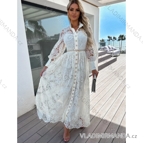 Women's long party long sleeve dress (S/M ONE SIZE) ITALIAN FASHION IMPLS231010