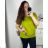 Women's Plus Size Short Sleeve Tunic (2XL/3XL/4XL ONE SIZE) ITALIAN FASHION IMC23080/DU