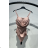 Women's elegant strappy bodysuit (S/M ONE SIZE) ITALIAN FASHION IMPLS2431779