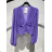 Women's Elegant Long Sleeve Croptop (S/M ONE SIZE) ITALIAN FASHION IMPLS2431834