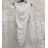 Women's Long Chiffon Short Sleeve Dress (S/M ONE SIZE) ITALIAN FASHION IMWGS231048