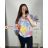 Women's Plus Size Thin Long Sleeve Sweater (3XL/4XL/5XL ONE SIZE) ITALIAN FASHION IMC24ELBA/DU - Pink - 4XL/5XL
