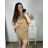 Dress short for women's hangers (uni s / m) ITALIAN MODE IM919698 -   light brown
 -   2XL