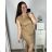Dress short for women's hangers (uni s / m) ITALIAN MODE IM919698 -   light brown
 -   2XL
