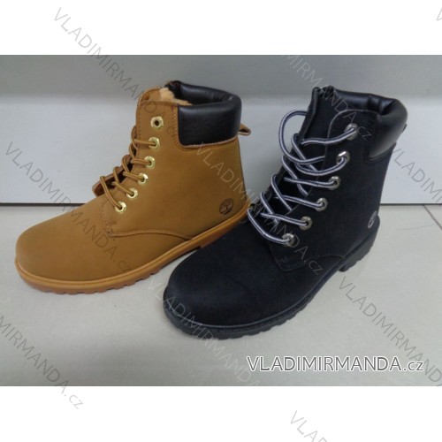 Winter boots leatherette leatherette fur ladies (36-42) CAMO SHOES XN38 -   hnědá camel -   37