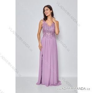 Women's Long Elegant Strapless Party Dress (SL) FRENCH FASHION FMPEL23DORIANE