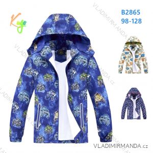 Light jacket with hood for children, girls and boys (98-128) KUGO B2848