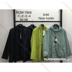 Women's Slim Hooded Jacket Plus Size (50-58) NATURE NAT24RQW-7829
