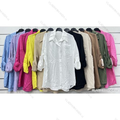 Women's T-Shirt Short Sleeve (S / M / L ONE SIZE) ITALIAN FASHION IMWC222158