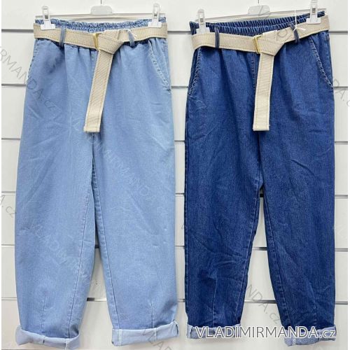 Women's stretch trousers long (S / M ONE SIZE) ITALIAN FASHION IMWB221597
