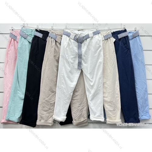 Women's stretch trousers long (S / M ONE SIZE) ITALIAN FASHION IMWB221597