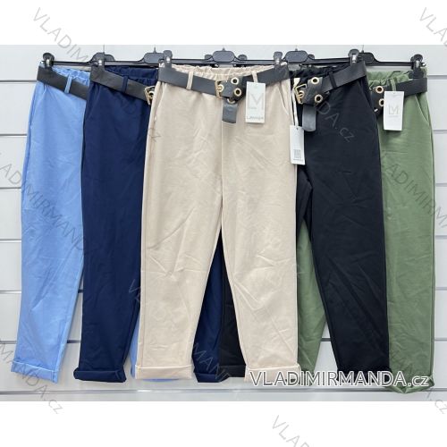 Women's stretch trousers long (S / M ONE SIZE) ITALIAN FASHION IMWB221597